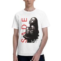 Harajuku T Shirt Sades Diamond Vintage Singer Tour Cotton T Shirts  Fashion Tee Shirt for Couple Summer Casual Short Sleeve Tops