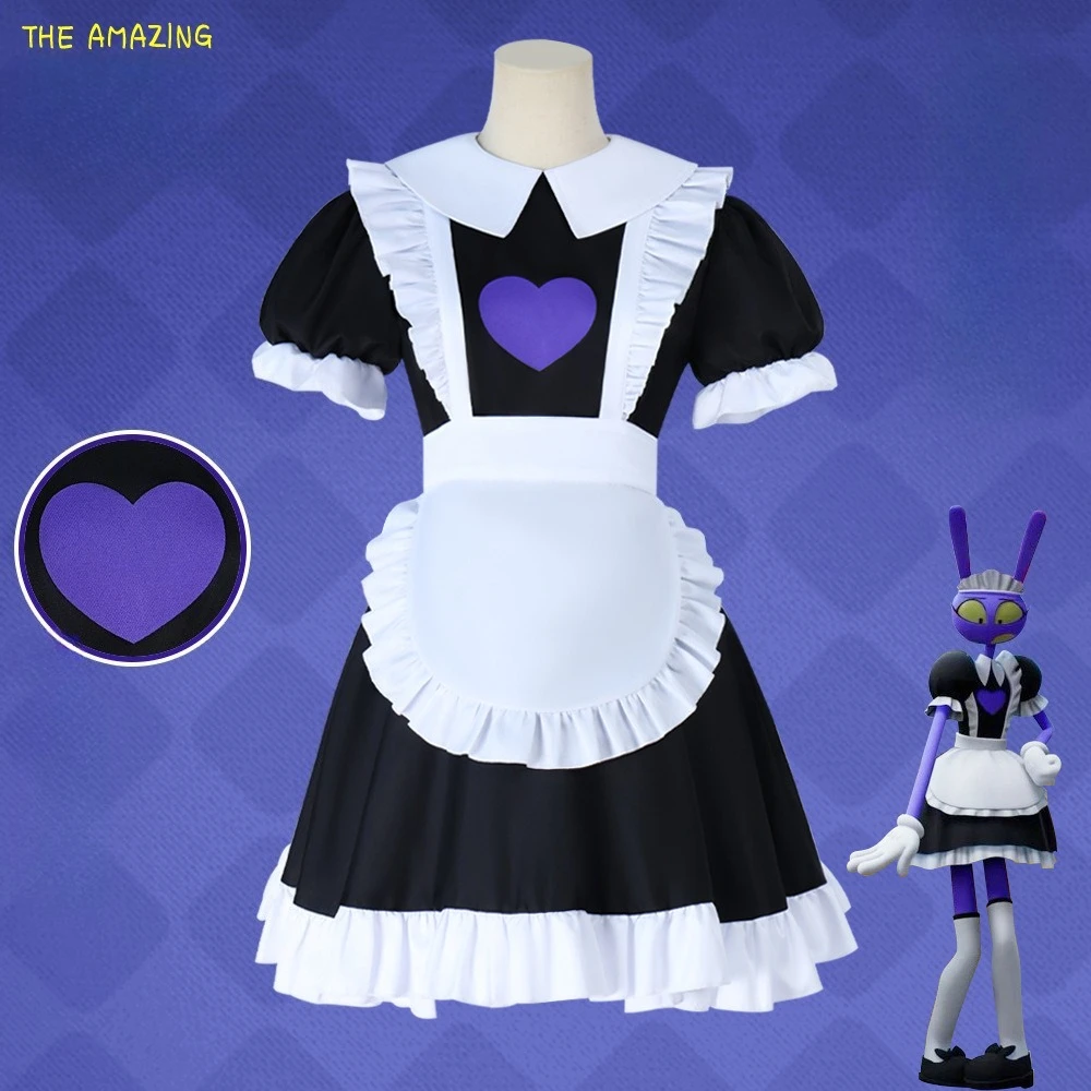 jax in a maid dress Plush  Glitch Productions Store My Hilarious Jax Maid Fanart