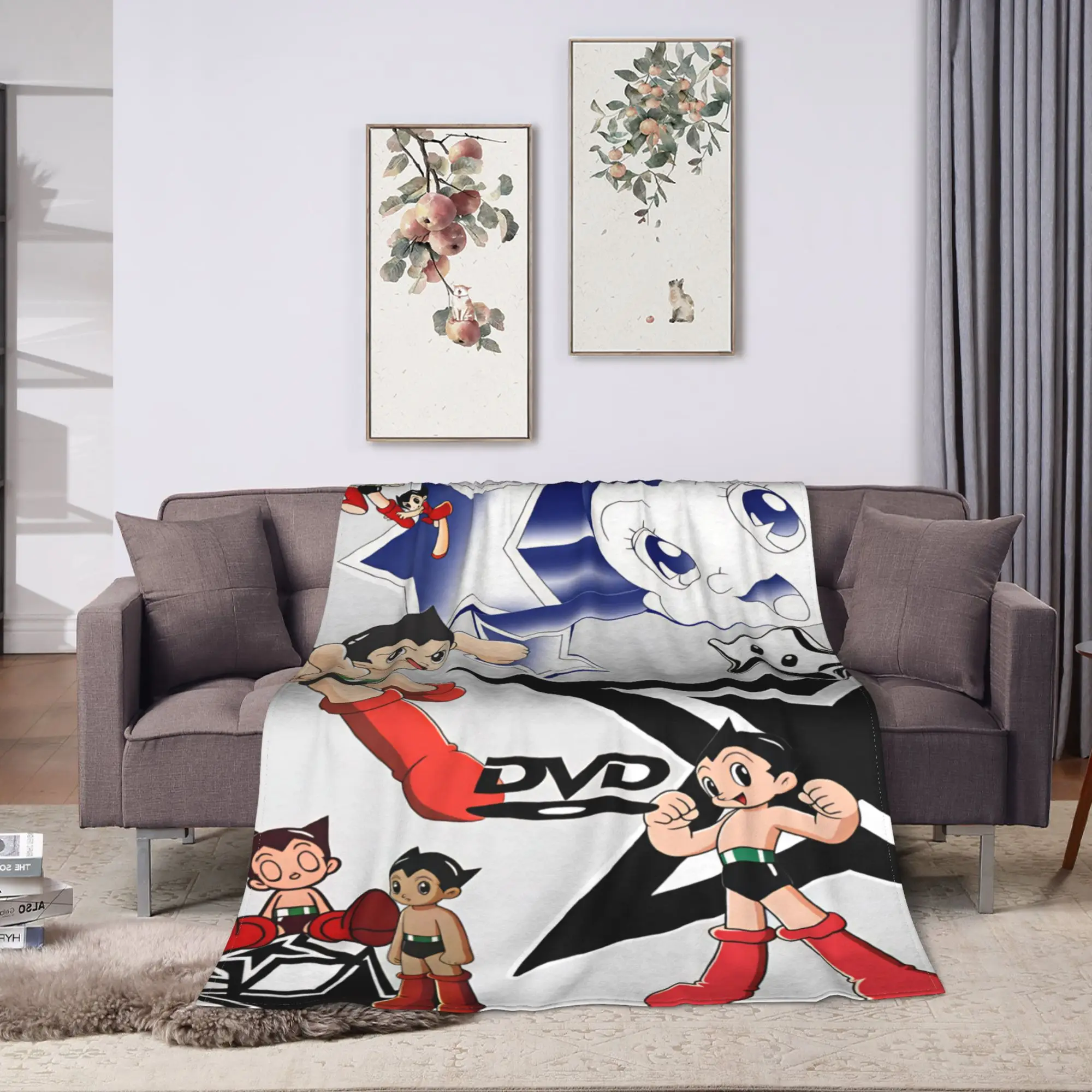 Astro Cartoon Boy Blanket Quality Soft  Bedding Throws Winter Travel Outdoor Fashion Bedspread
