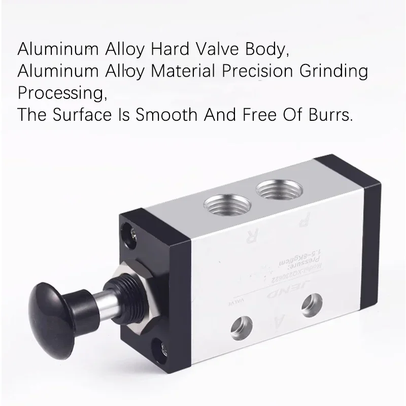 Xinyi XQ230410 XQ25061 Pneumatic Mechanical Hand Valve Industrial Use Two-Position Three-Way Top Stem for HVAC/R And Automation