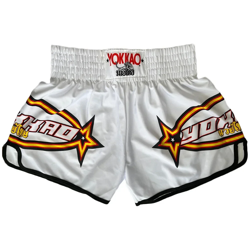 Sports Boxing Shorts 3D Printed Men Sanda Fighting MMA Thai Boxing Shorts Fitness Training Shorts