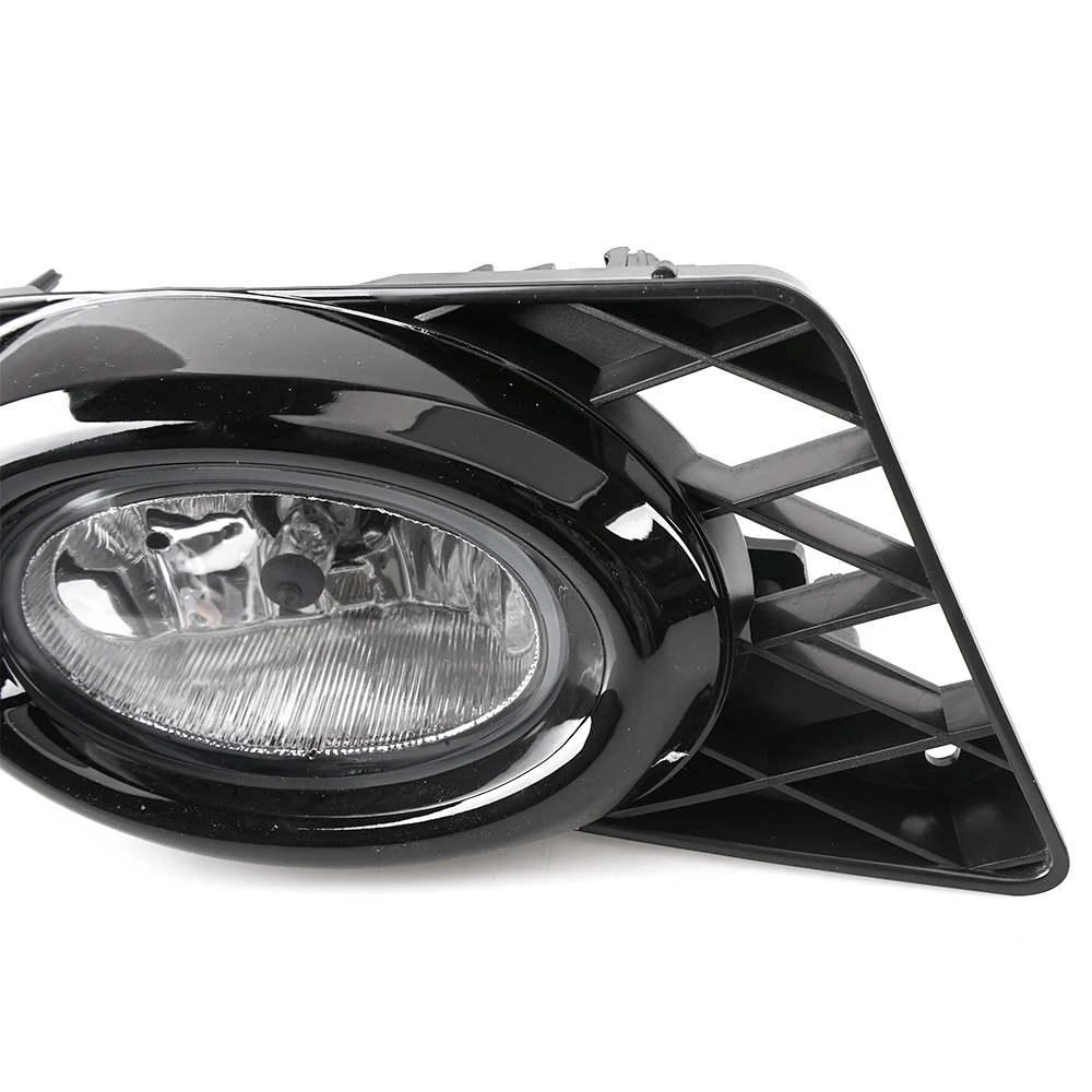 Front Bumper Fog Lamp Upgrade Kit For Honda civic 2009 2010 2011  Version Additional Foglight Set Switch + Wiring