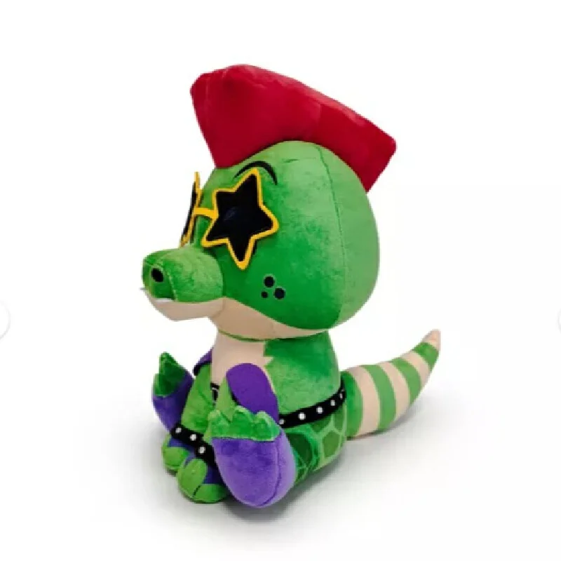 New Montgomery Gator Plush Doll Punk Rock Crocodile Stuffed Plush Toy  Kawaii Home Ornament Collection Birthday Gift For Fans