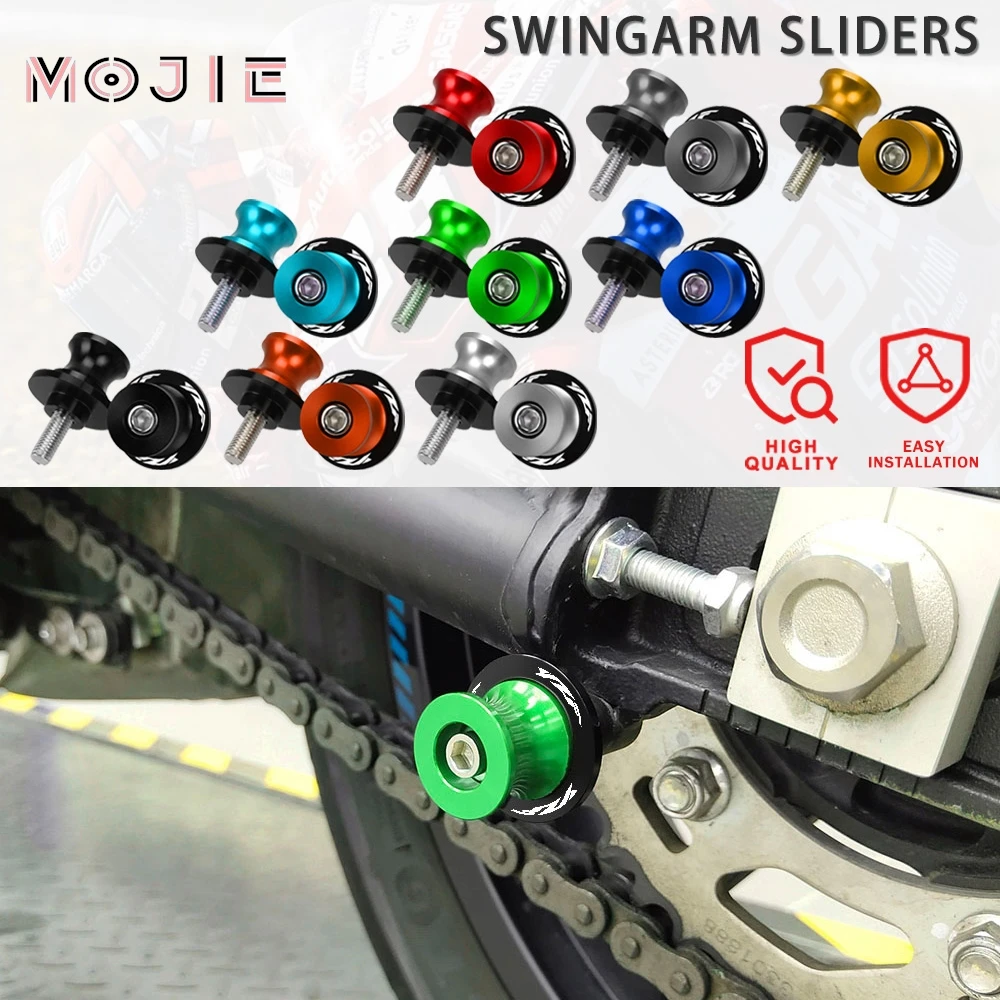

M6 Swingarm Spools Slider Stand Screws For Yamaha YZF R1 R3 R6 R7 R25 1999-2023 Motorcycle Accessories Aluminum Tire Valve Caps