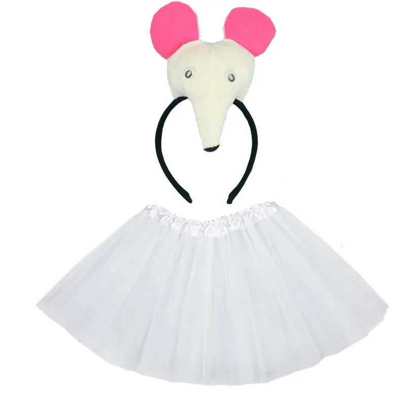 Bambino adulto ratto animale regalo di compleanno puntelli per feste fascia per capelli copricapo costume di Halloween cosplay