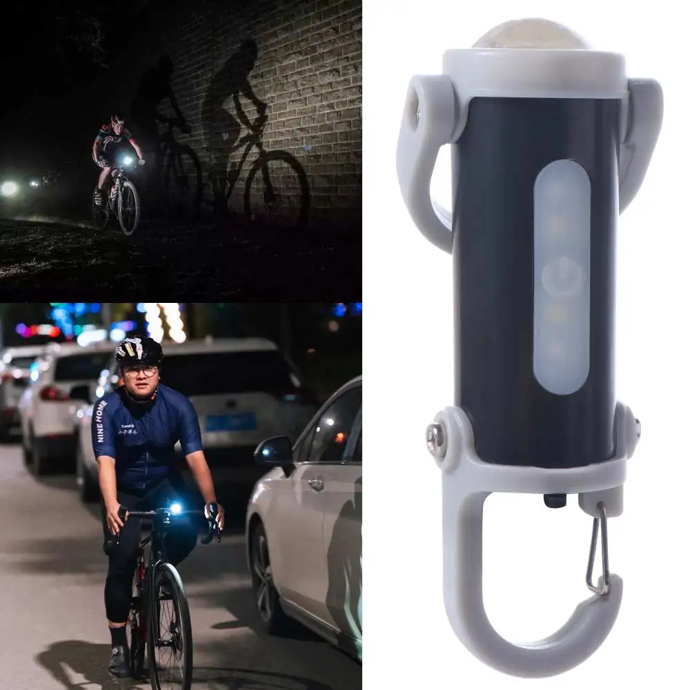 

Waterproof Mini Keychain Flashlight Portable Dual Light Source USB Rechargeable Keychain Light High Bright Lightweight