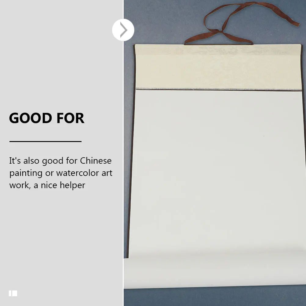 

2Pcs Xuan Paper Wall Scrolls Blank Scroll for Chinese Painting Calligraphy Durable Rice Paper Artwork Practical Use Sketch Pad