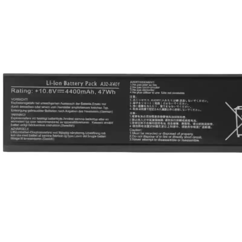 10.8V 4400mAh 47Wh A32-X401 بطارية الكمبيوتر المحمول ل ASUS A42-X401 A31-X401 X501XB815A X301KB815A X401EC60U