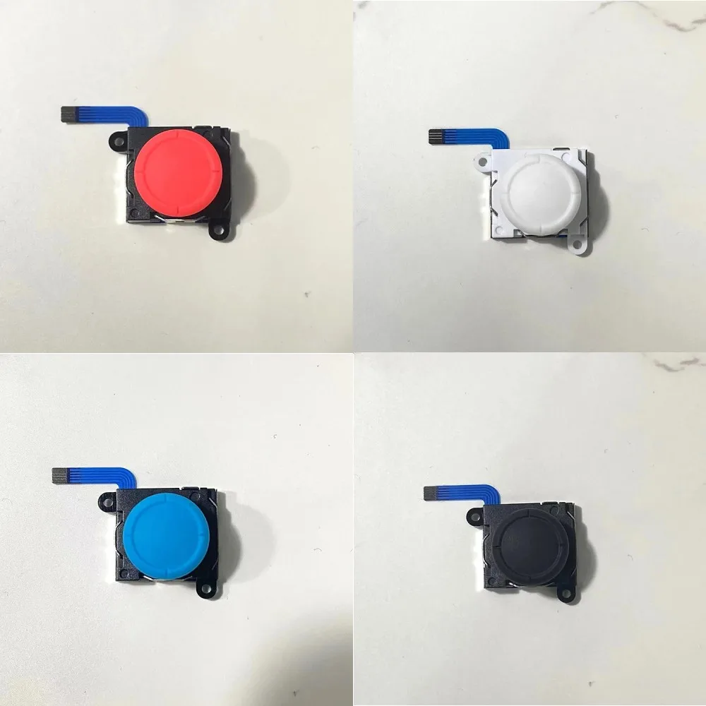 For Switch/Lite 4.0 3D Joystick Game Console Repair Accessory Replacement Parts Blue/Red/Black/White Joystick 1 Pcs