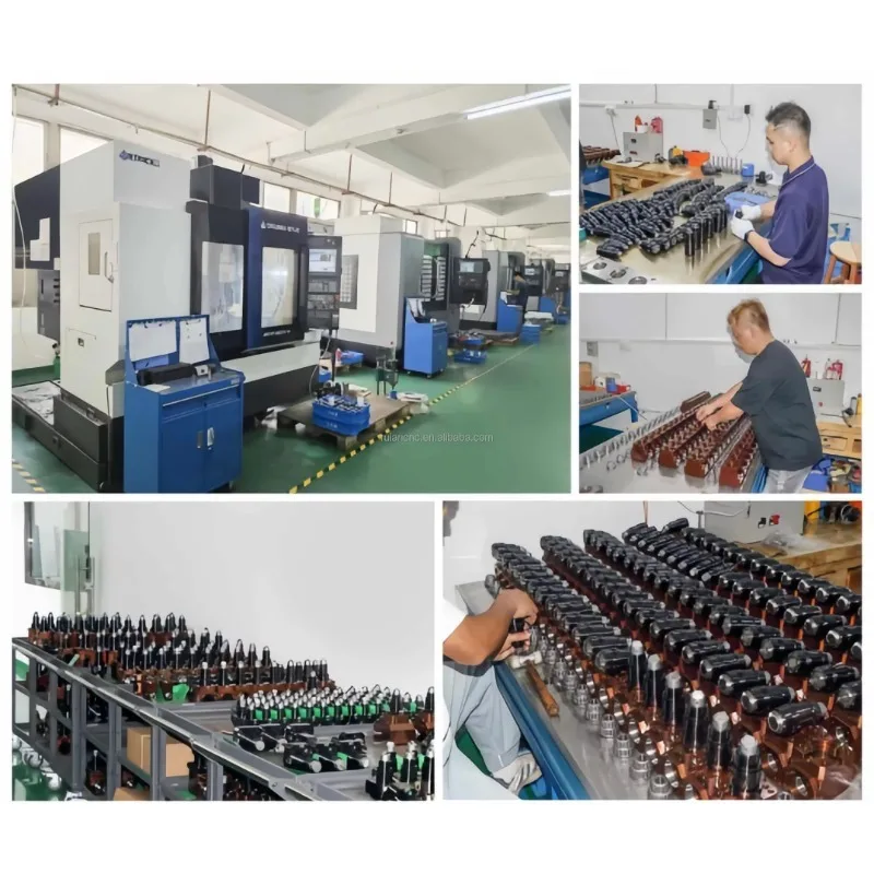 Twin-output Driven Tool Holder Double Output Live Tool BMT45 BMT55 Axial Holder VDI Cnc Lathe Turret Tool  BMT65