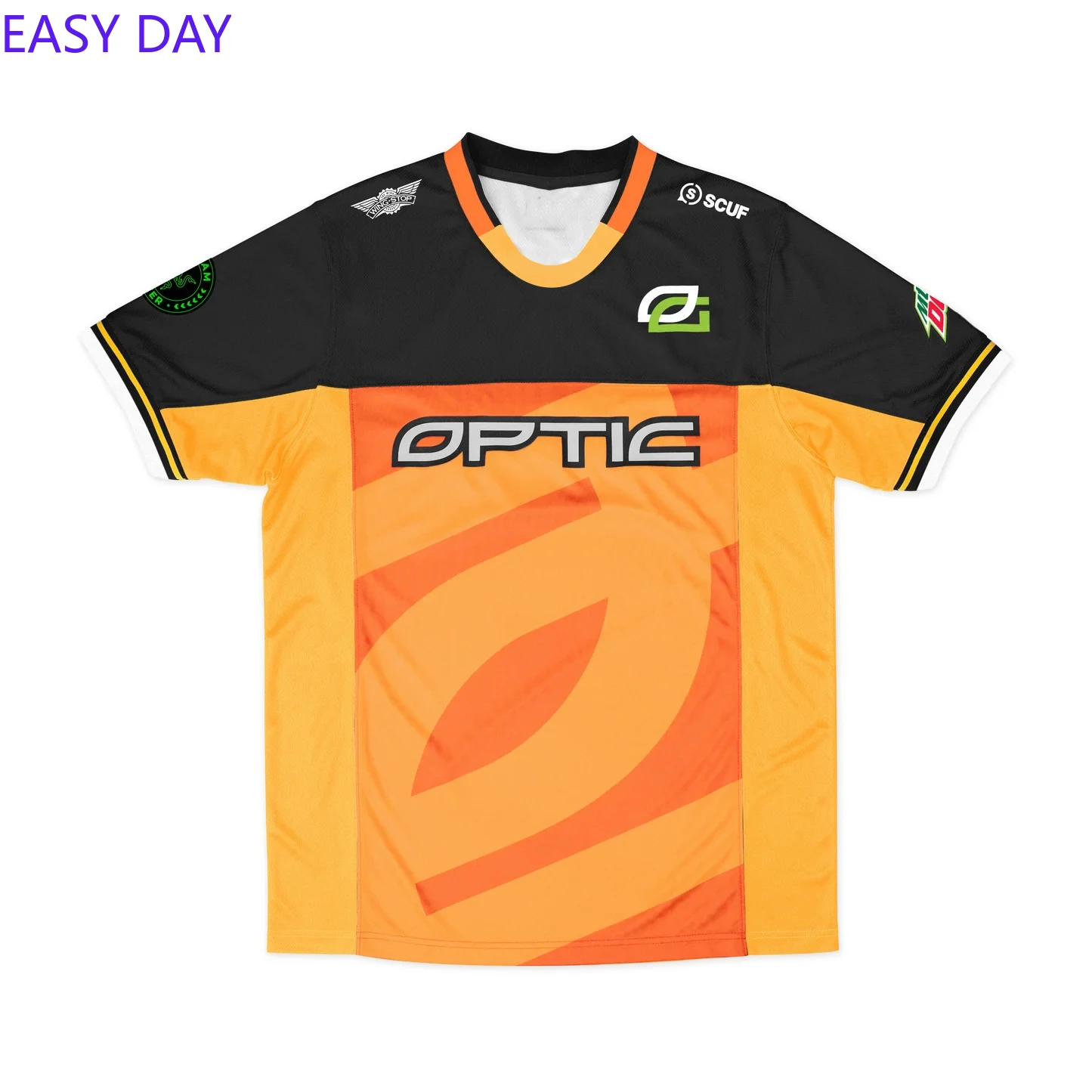 Optic Pro Liquid Team Jersey Esports Game Uniform CSGO Dota2 Tops Summer Breathable  Tees Boys T-shirts