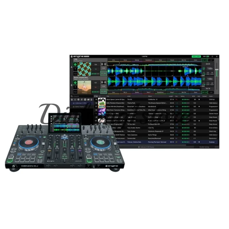 Prime 4 Dual U disk integrated DJ controller Disc player, box DJ commercial performance private room