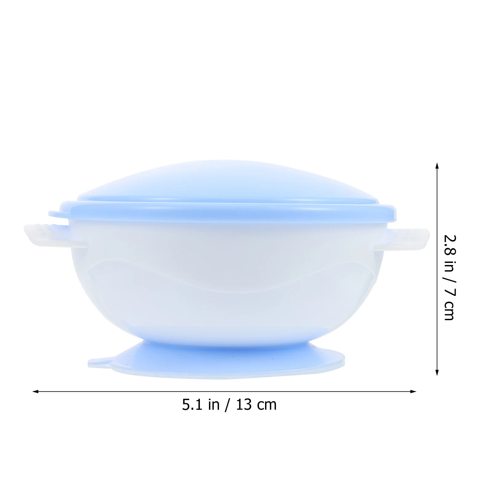 1Set Suction Cup Baby Bowl Set Toddler Feeding Tableware Anti-Tip Plate Fork Spoon High-Quality Silicone Practical Food Storage