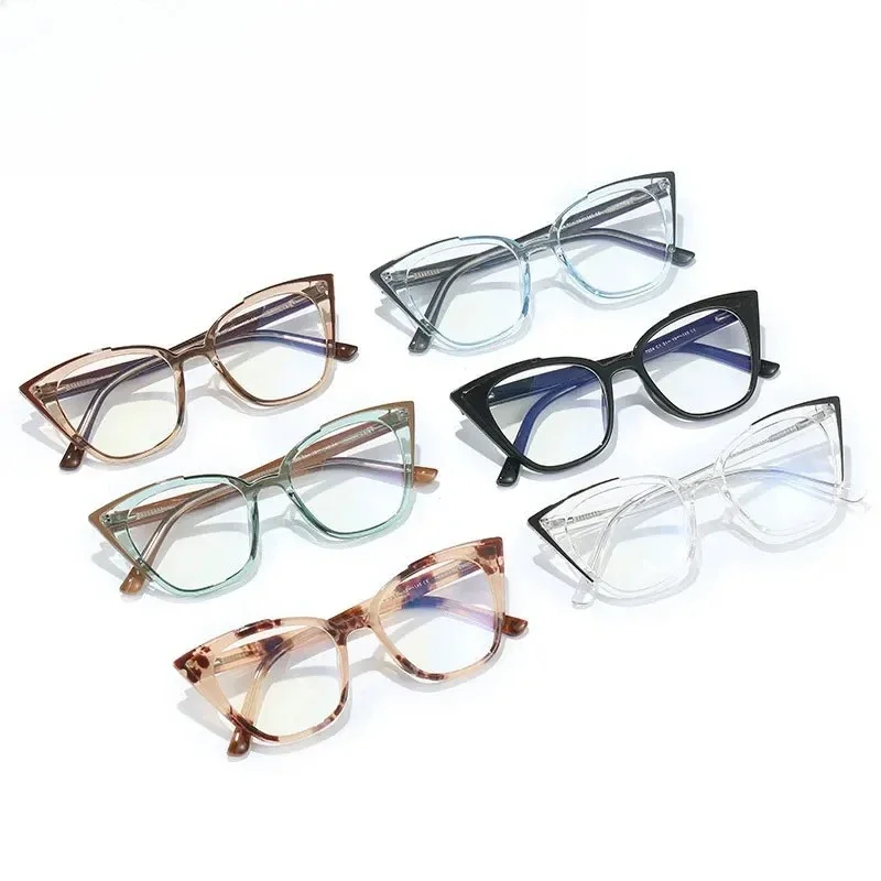 

KIZN 7024 New Glasses Retro Square Optical Prescription Eyeglasses Frame For Men Or Non-magnetic tr90 Myopia Women