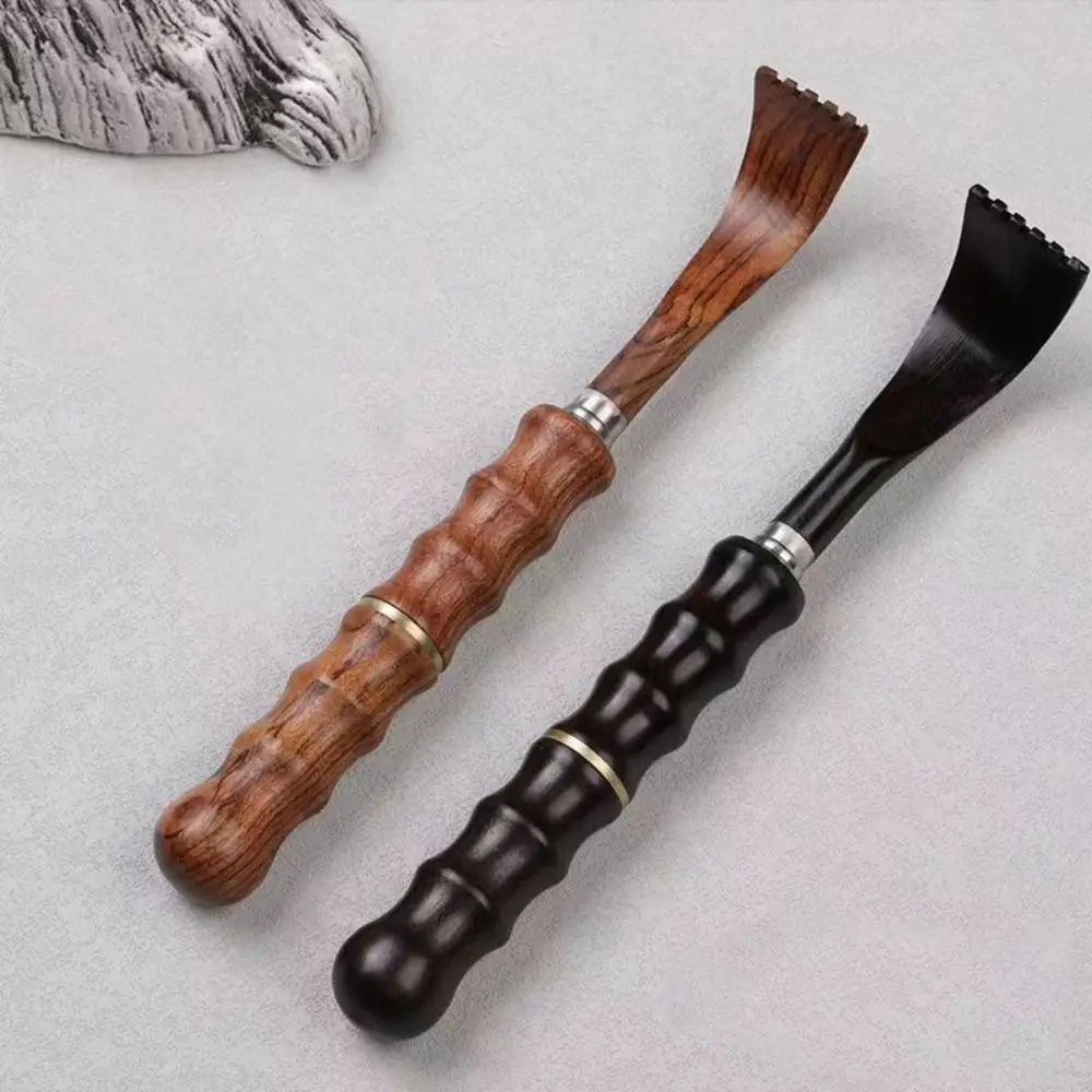 

Retractable Scratch Massager Portable Wooden handle Telescopic Backscratcher Relax Skin Stick Back Tickle Scraper Massager Tool