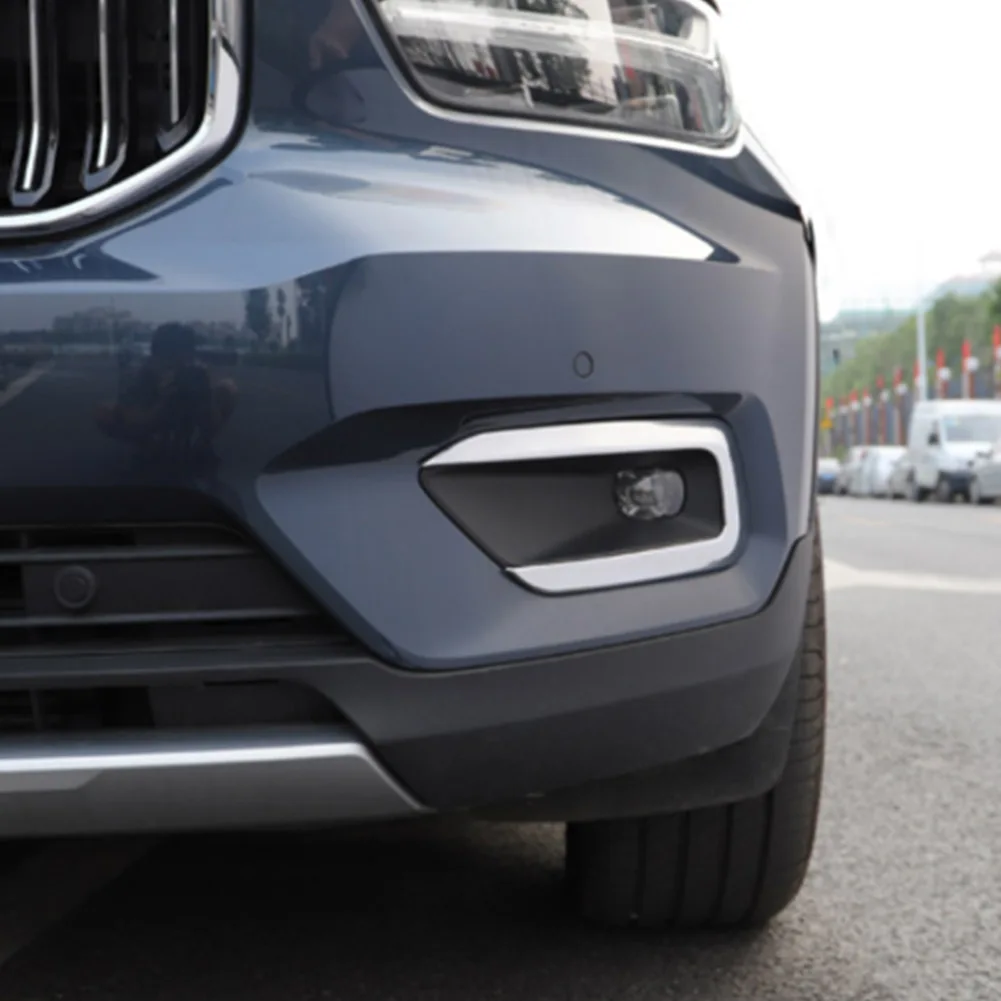 

Декор противотуманной фары, рамка противотуманной фары, хромированный передний комплект, 2 шт., 2 шт., для Volvo XC40 2018 2021 для Volvo XC40 2018 2021