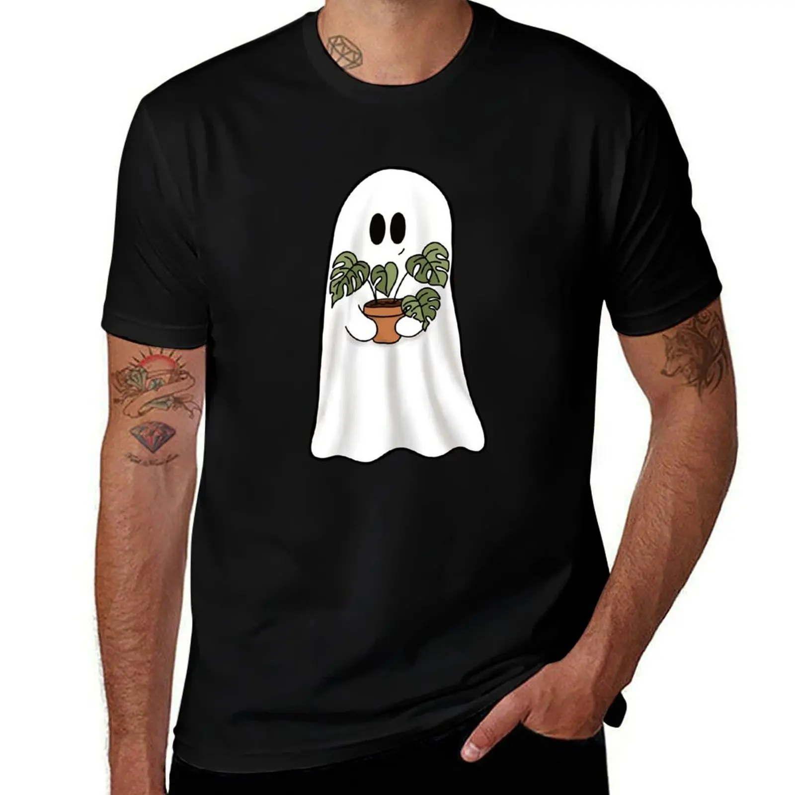 

Ghosts and Monsters T-Shirt Personalized t-shirt oversized graphic tee funny shirt cotton T-shirts for men cotton