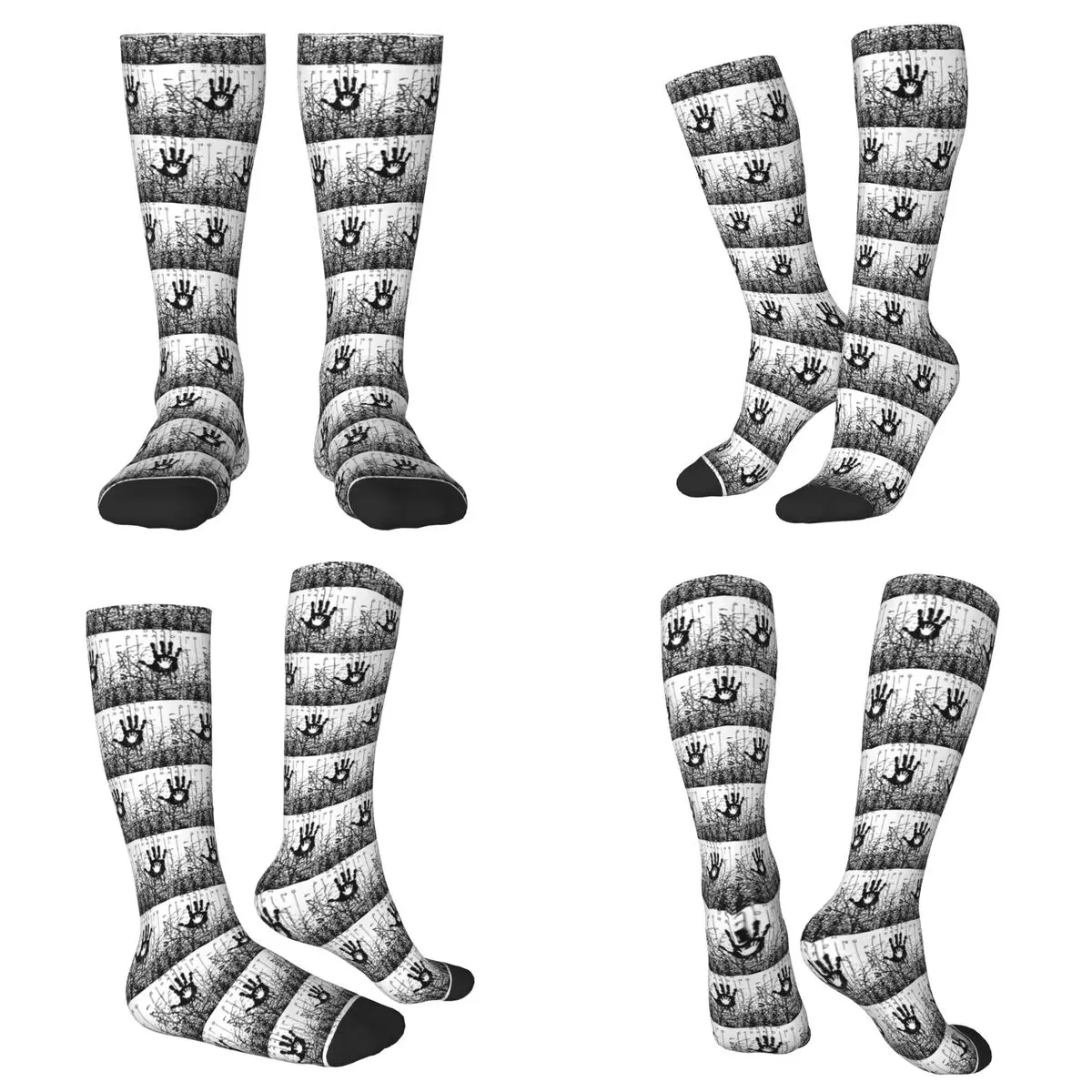 

Всесезонные в лесу Death Stranding Game для фанатов Носки Harajuku Crew Носки Чулки в стиле хип-хоп для мужчин и женщин