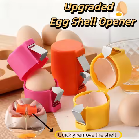 1/3PCS Portable Egg Shell Opener 3 in 1 Egg Tool Fast Egg Whisk Easy Peeler Kitchen Gadgets Egg Cracker for Easy Cooking