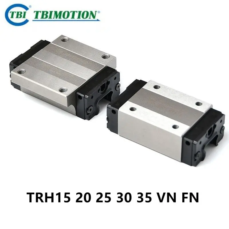 Taiwan TBI linear guide slider block carriage TRH15VN TRH20VN TRH25VN TRH30VN TRH35VN TRH15FN TRH20FN TRH25FN TRH30FN TRH35FN