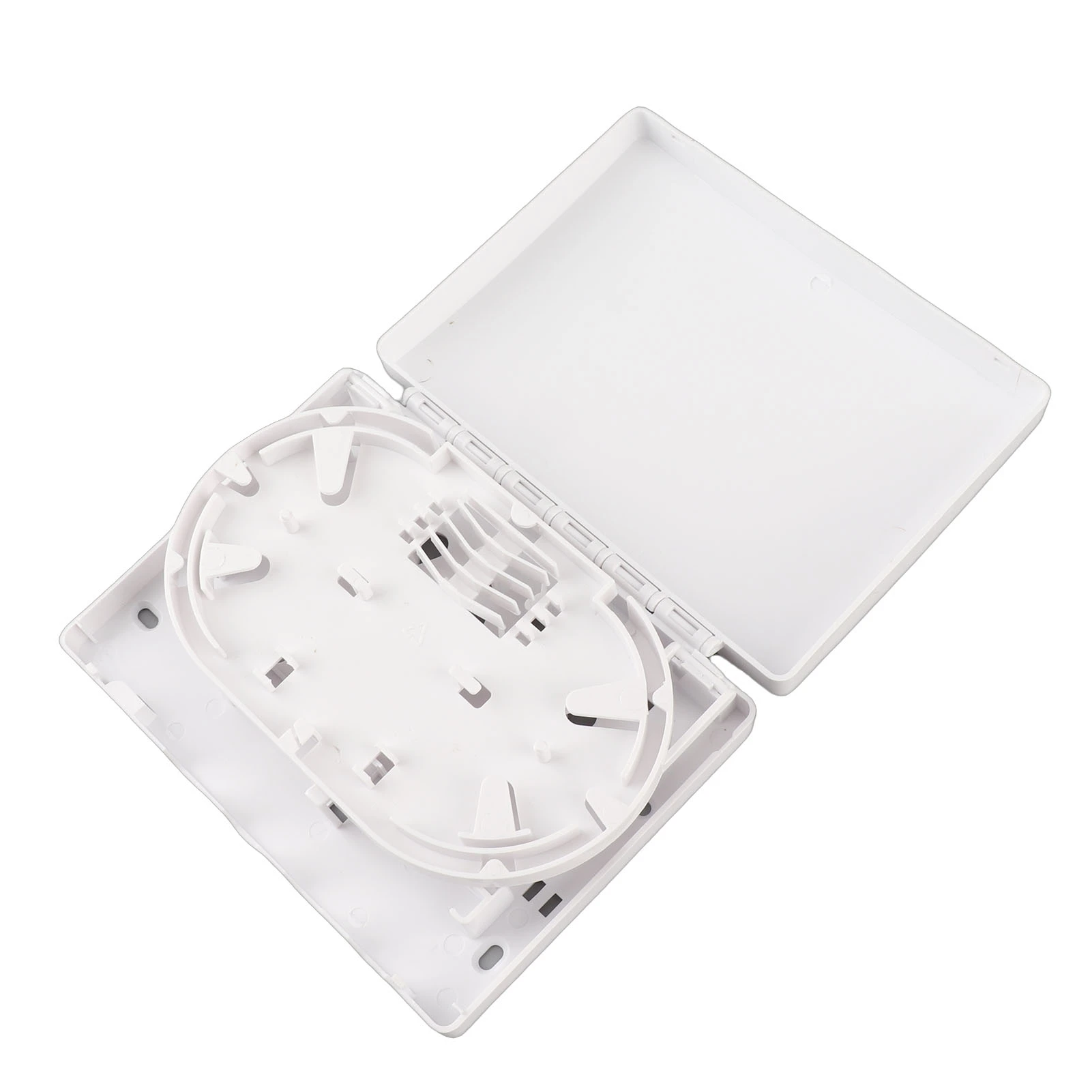 Fiber Distribution Box 4 Core FTTH Optical Splitter Desktop Mini Universal for SC FC