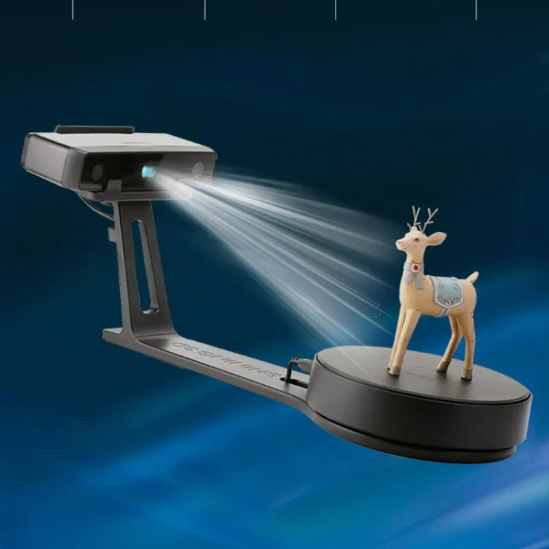 3D scanner, white light turntable desktop color 3D scanner