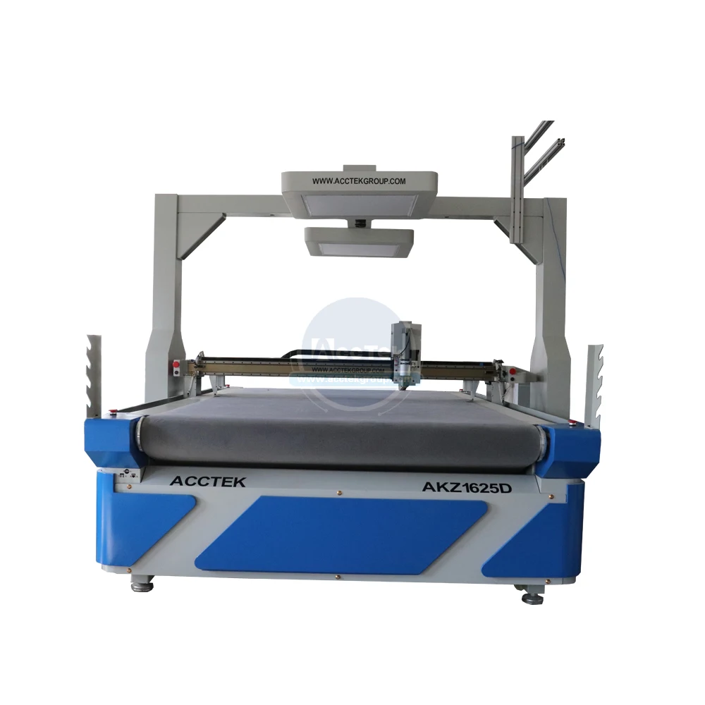 

2024 Flat Bed Cutter Plotter Cardboard Cutting Flatbed Shoes Pattern CCD Oscillating Knife CNC Cutting Machine