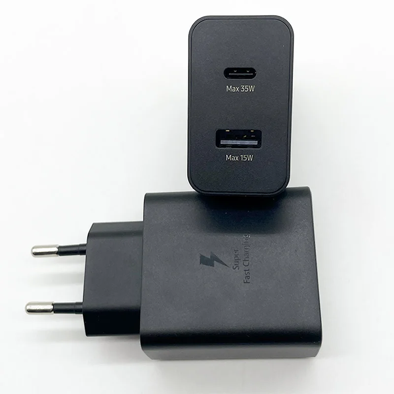 Samsung 35W+15W PD Dual-Port-Handy-Ladegerät 1,8M USB Typ-C-Kabel Schnellladegerät für Galaxy Z Fold6 5 S24 S23 S22 Ultra – Detail 2