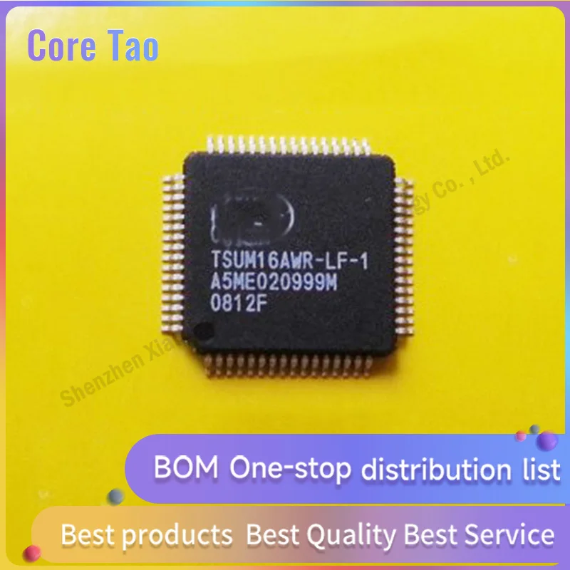 1pcs/lot TSUM16AWR-LF-1 TSUM16AWR TSUM16 QFP64 Liquid crystal driver board chip