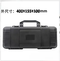 

Waterproof Shockproof Protective Tool Box with Customizable Foam,Hard Carry Case for Camera Instruments & Photography Gear