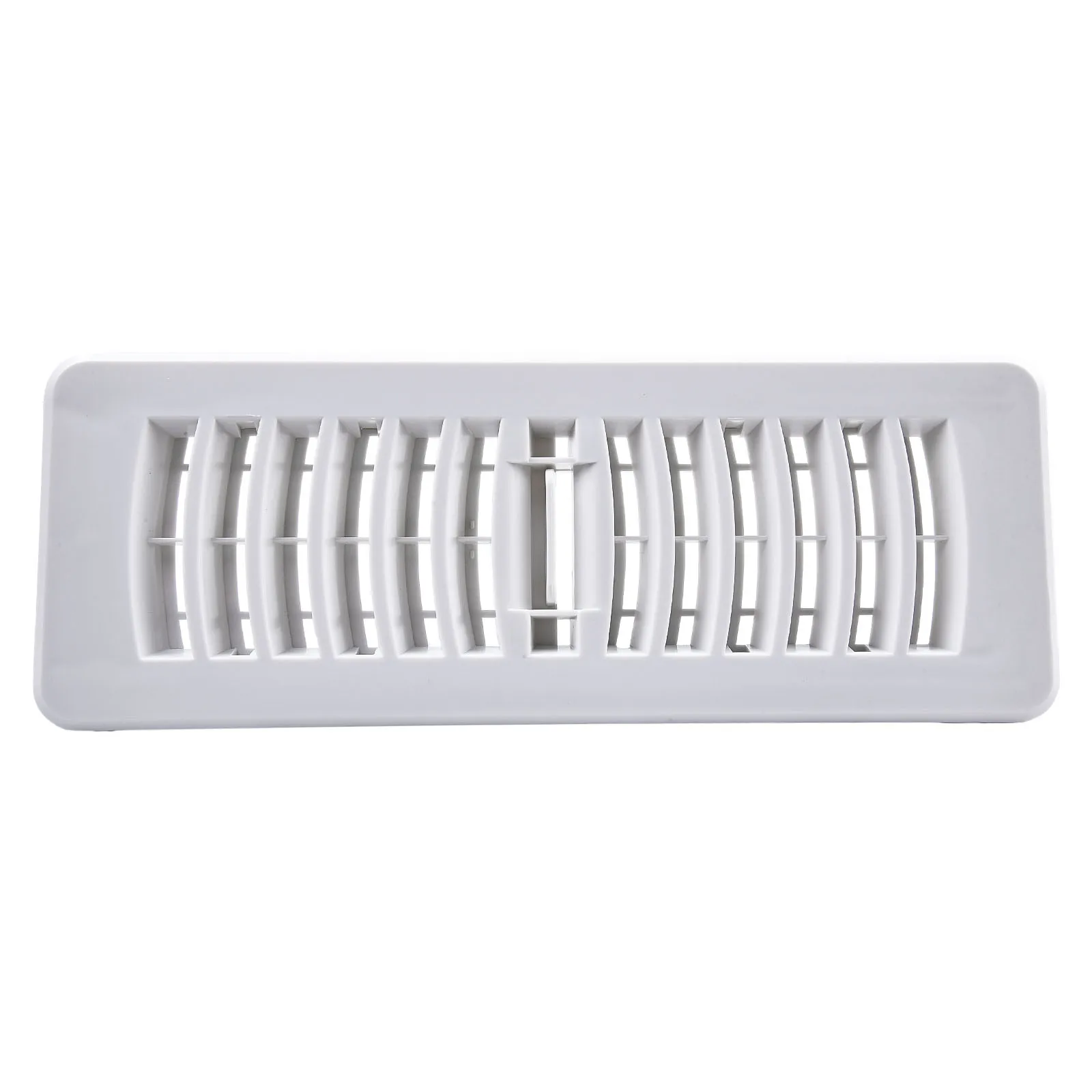 Adjustable Air Volume Floor Register Vent Cover for Exhaust and Ventilation with Plastic Construction for Indoor Use