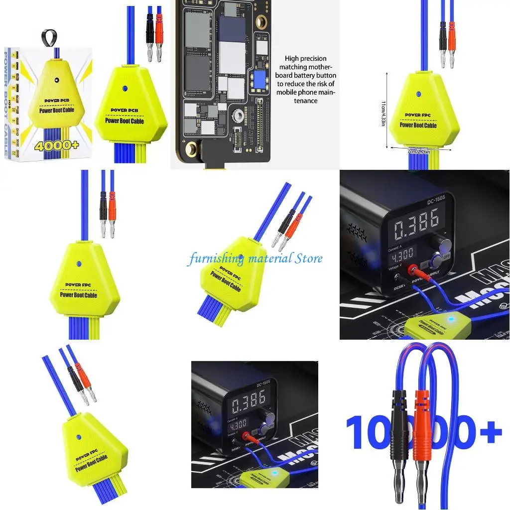 

Y5GD Power Boot Cable for Most Smartphone Power Supply Repair Activation Test Cord