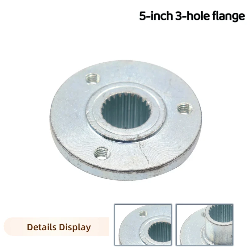 

Heavy-Duty 5-Inch 3-Hole Flange – Front/Rear Axle Hub Seat Fit, Must-Have ATV Accessories Flange