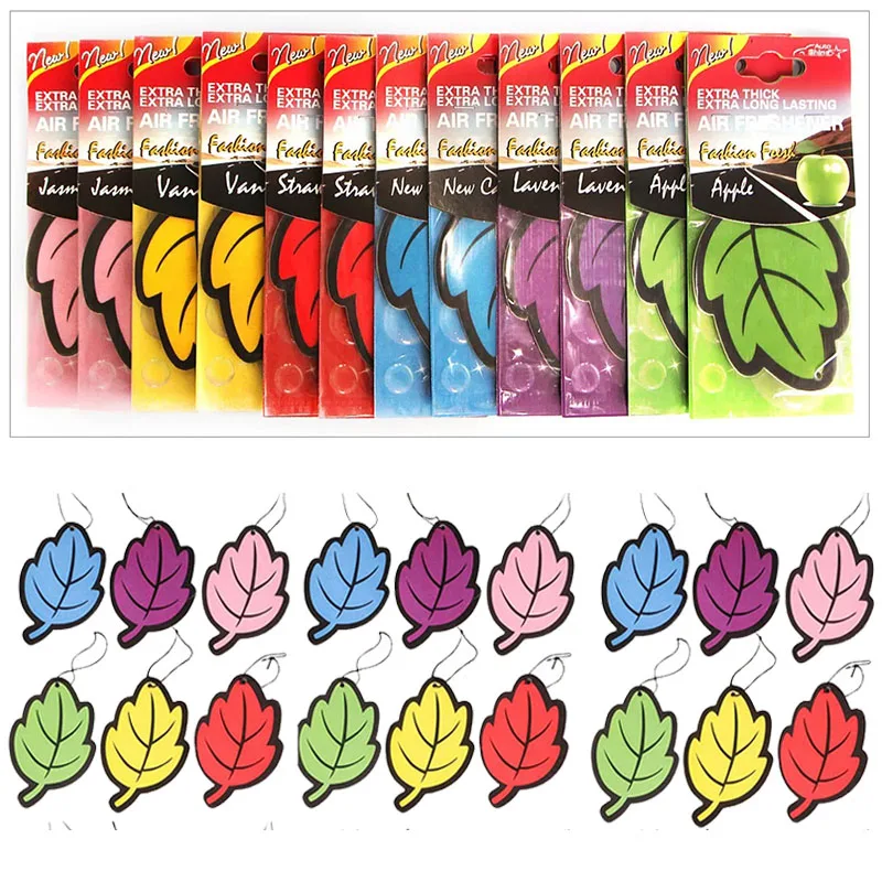 

6-54 шт. домашний автомобильный освежитель воздуха в форме листа, натуральный ароматный чайный бумажный автомобильный подвесной ванильный парфюм, аксессуары для интерьера