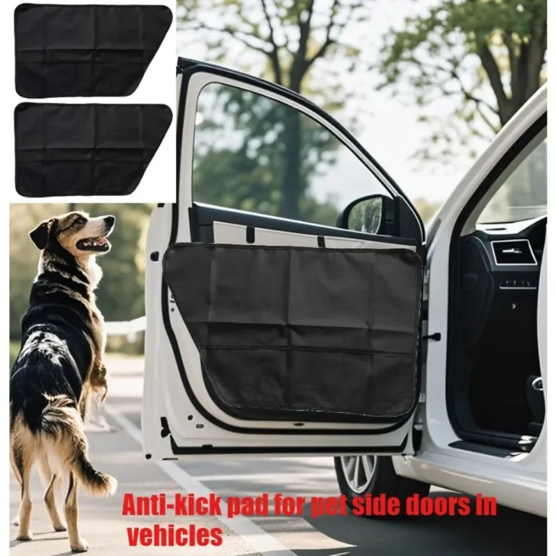 Anti-Scratch Car Door Panel Guard | Pet Dog Protector Cover | Durable Mesh | Universal Fit | Interior Scratch Prevention