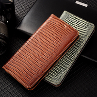 Vintage Lizard Pattern Leather Cover For Oukitel K16 K15 K13 K12 K10 K9 K7 K3 Pro Plus Magnetic Flip Wallet Phone Case