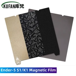 Pour Creality K1 PEO l'horloge Build Plate Spring Steel Heat Bed 235*235mm Pour Ender-3 l's/Ender-3 l's Pro/Ender-3 V3 SE imprimante 3D