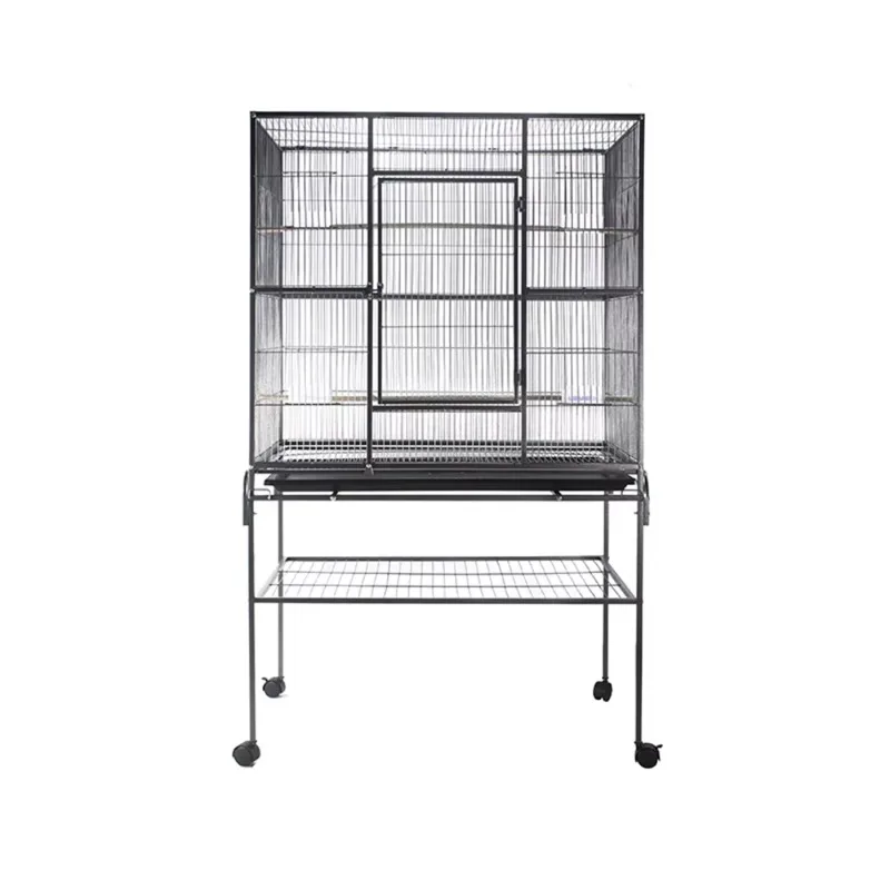 2026 Extra Large Parrot Cage, Heavy Duty Iron Wire Bird Cage for Macaws & Cockatoos | Commercial Avian Breeding & Care Equipment