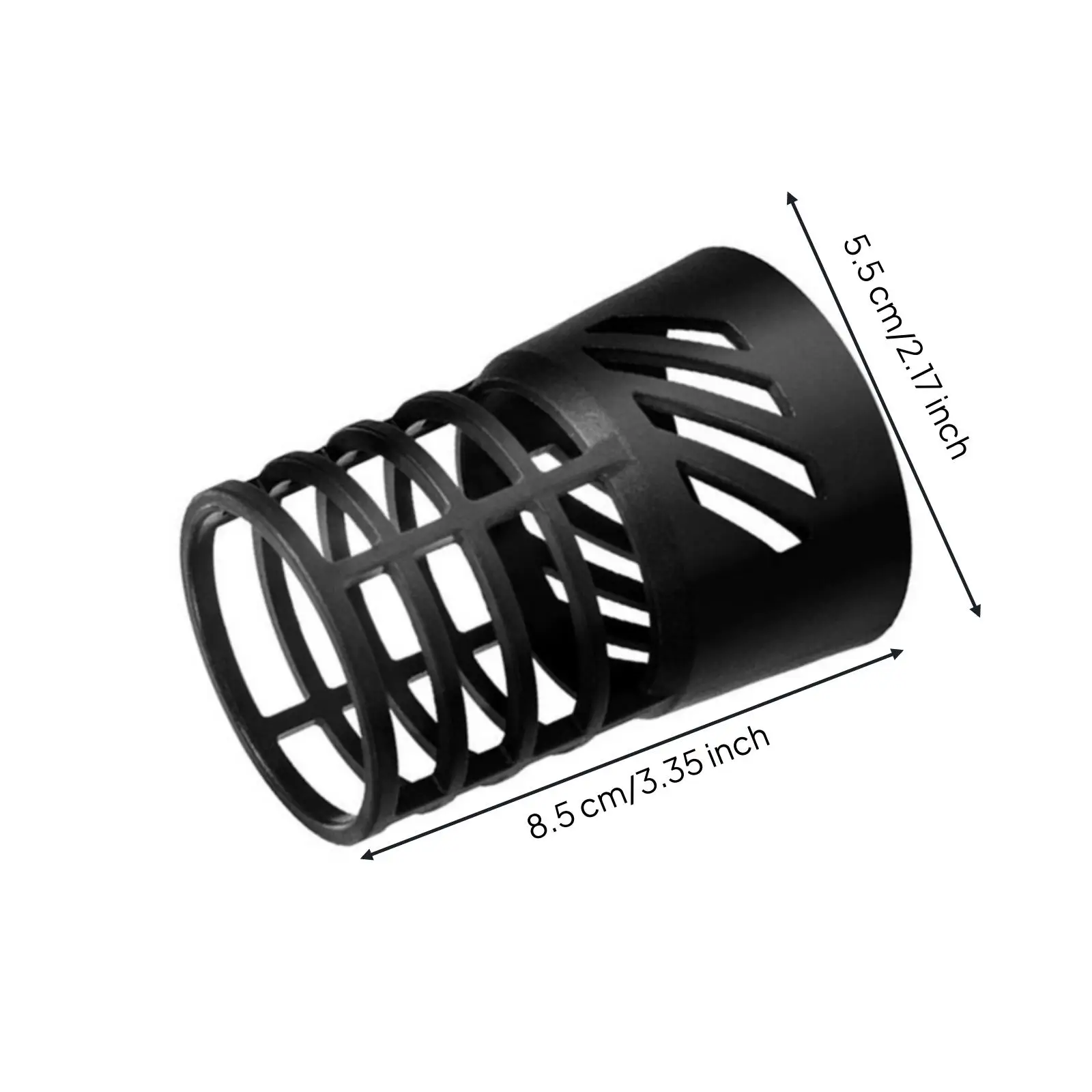 Heat Shield Cover for Stove Protector Nozzle Guard Sleeve Hot Air Blower Plastic Grill Heat Shield for Workshop Burn Protection