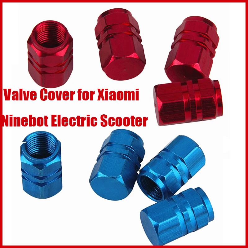 AliExpress Aluminum Tyre Tire Valve Cap Dustproof Cover for Xiaomi For Ninebot for Kugoo Electric Scooter Bicycle MTB Road Mountain Bike