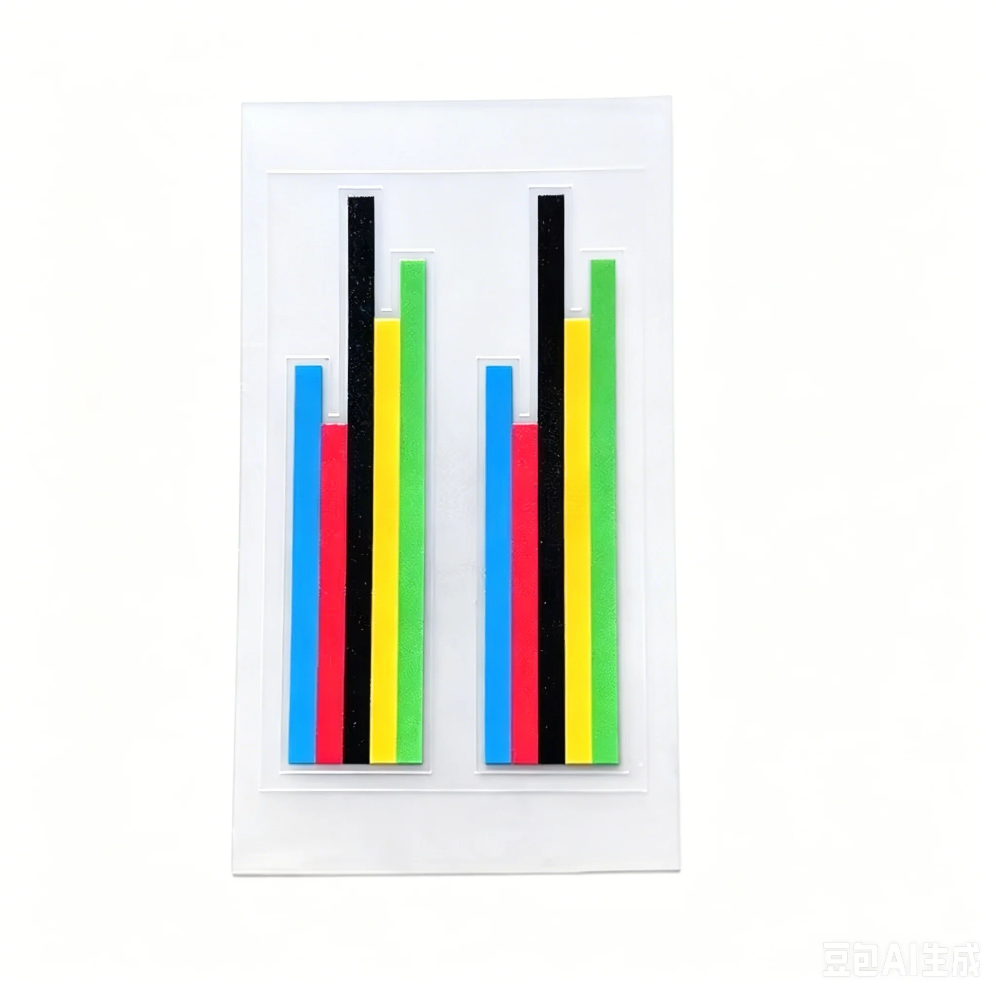 AliExpress NONE 2pcs UCI Champion Rainbow Sticker Waterproof and Reflective Bike Frame Decals Front Fork Top Tube Handlebar Sticker Decoration