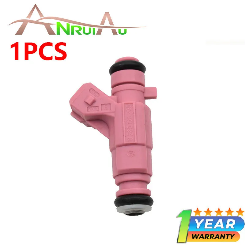 Compatible with C3 206 Fuel Injector Set 1.4 8V 2002-2012 0280156295 4PCS Replacement Parts