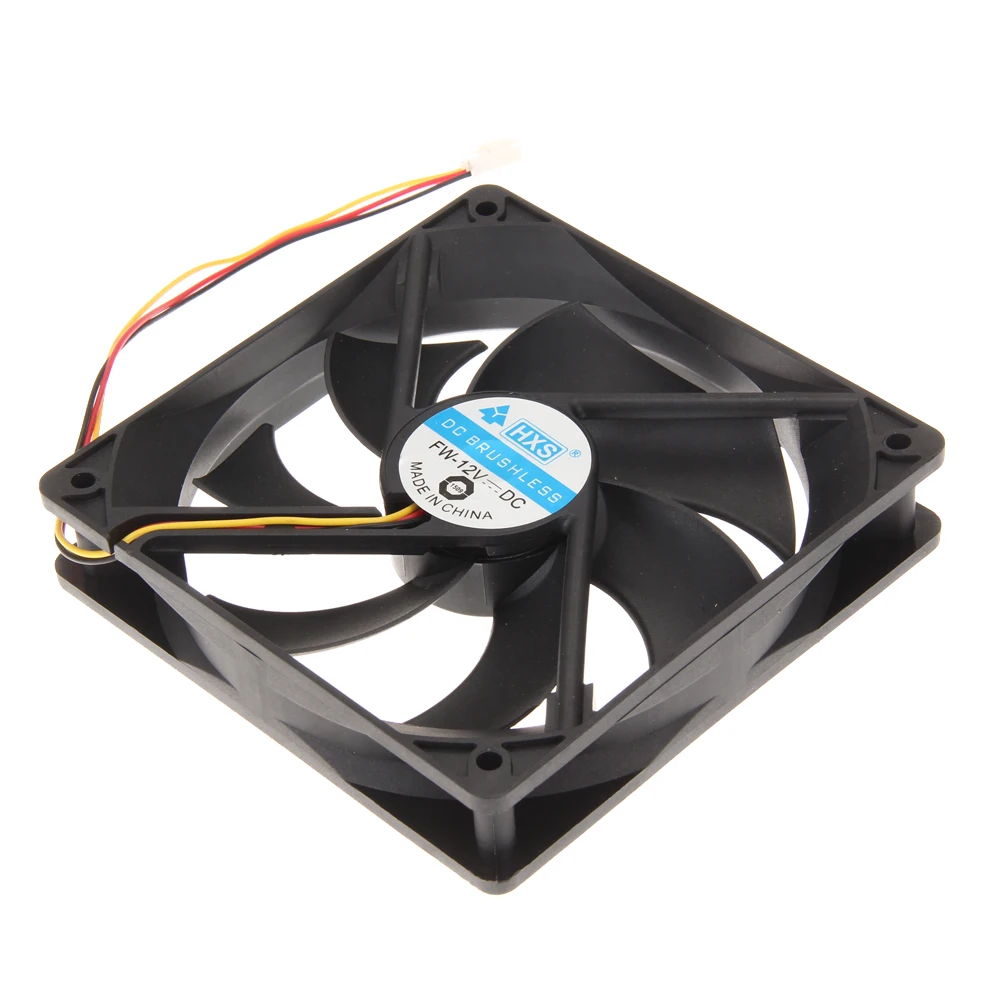 

120mm Portable Computer Case Cooler 12V 3Pin Computer CPU Cooling Fan 1300RPM Radiator Fan PC Case CPU Cooling Cooler Fan for PC