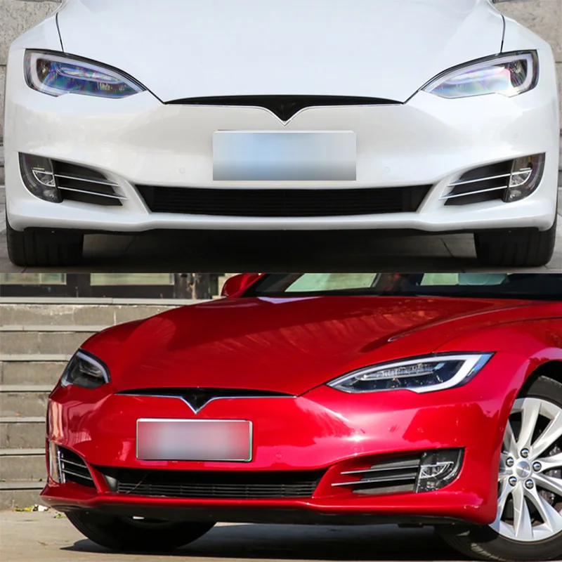 

Для Tesla Model S хромированная накладка на левую противотуманную фару 2016, 2017, 2018, 2019, 2020 2021, 1079634-00-A, детали декоративных противотуманных фар, ремонт