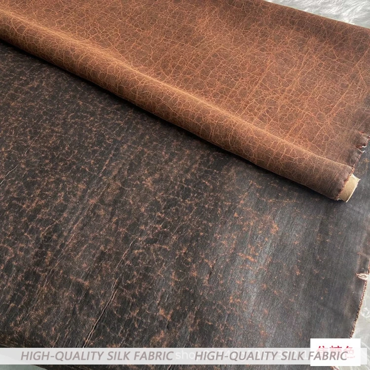 26 匁柄香り雲糸シルク生地クラック中国風の服とドレスチャイナドレス