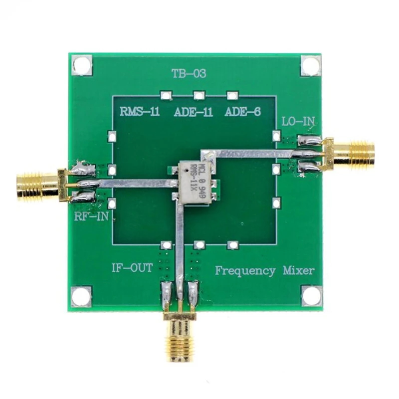 RMS-11 5-1900MHz RF Radio Frequency Up And Down Frequency Conversion Passive Mixer Module Green Color