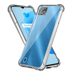 For Oppo Realme C11 2021 Case Shockproof Phone Case For Realme C11 2021 Silicone Soft Clear Cover Fundas For Realme C11 Coque