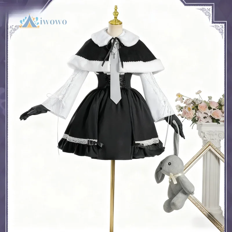 

Костюм для косплея Соры Yosuga no Sora, зимнее пальто, плащ, платье, униформа, Хэллоуин, аниме, игра, карнавальная праздничная одежда для женщин и девочек