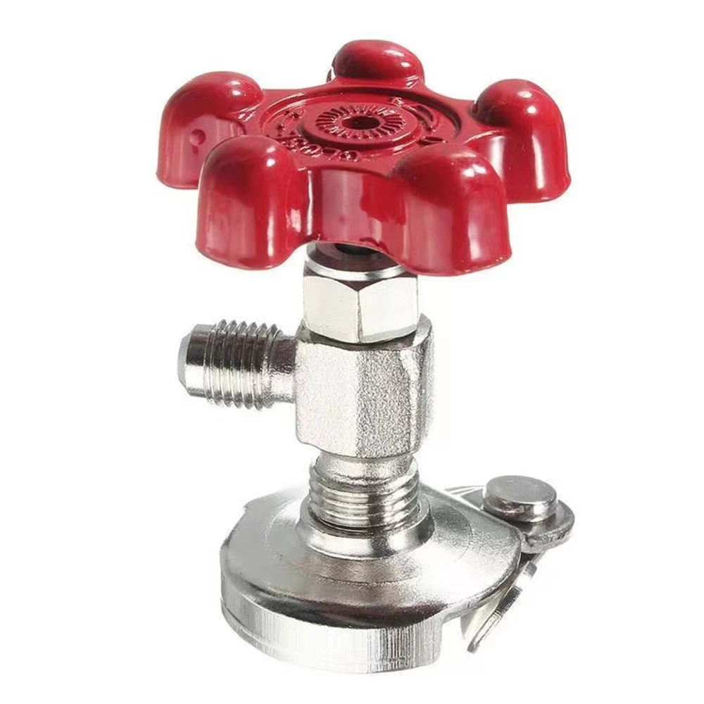 R12, R22, R134, R410 screw valve for Freon cylinders, Freon cylinder valve, refrigerant bottle opener