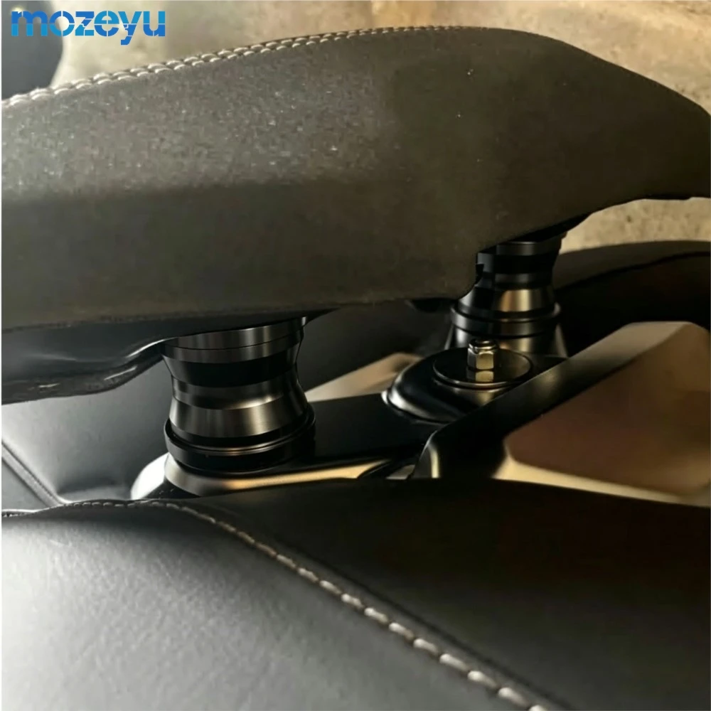 

For Yamaha XMAX300 Tricity 300 2018-2026 Passenger Backrest Heightening Riser XMAX125 XMAX400 Motorcycle Seat Cushion Heighten